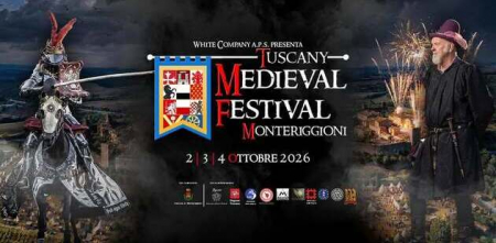October, 2-4 2026: Tuscany Medieval Festival in Monteriggioni